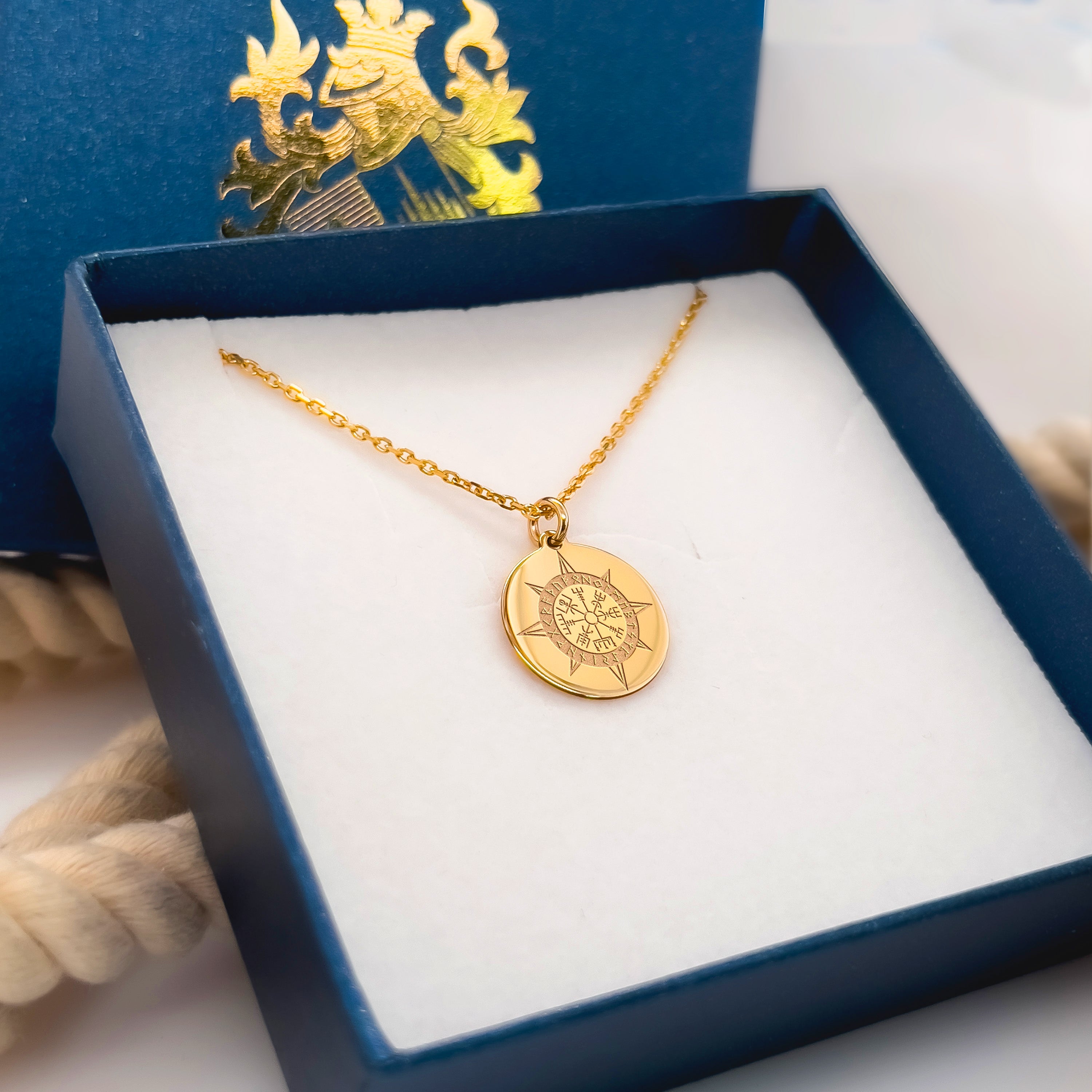 Vegvísir Gylden Veiviser Anheng